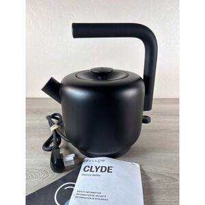 Fellow Clyde Electric Kettle Matte Black 1.5L 1500W Tea Coffee Pot